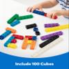 Coogam Math Manipulatives, Math Game for Kids 3-8 with Number Counting Snap Linking Cube, 1st Grade Math Flashcards Toy Gift for Preschool Learning view 2
