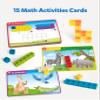 Coogam Math Manipulatives, Math Game for Kids 3-8 with Number Counting Snap Linking Cube, 1st Grade Math Flashcards Toy Gift for Preschool Learning view 3