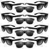ASTARON 12 Pack Party Sunglasses Bulk Neon Party Favors for Beach Wedding Party Pool Party Supplies view 1
