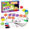 Coogam Magnetic Ten-Frame Set, Math Manipulative EVA Number Counting Games, Montessori Educational Toy Gift for Kindergarten Classroom Kids 3 4 5 Year Old view 1