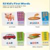 Coogam Matching Letter Game, Alphabet Spelling Reading Flash Cards, Math Number Words Puzzle Montessori Early Learning Educational Gift Toys for 3 4 5 Year Old Kids view 4