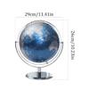SZWH The Most Practical Globe High-end Desktop World Globes Hd World Globe with Stand for Home Living Room Teaching Geographic Globe Chinese and English Inspiring Puzzle Gifts view 2