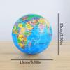 SZWH The Most Practical Globe Glowing Rotation World Globes Creative Magnetic Levitation 5.90" Desktop World Globe for Home Office Decoration Creative Birthday Gift Inspiring Puzzle Gifts view 3