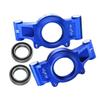 GPM 4Pc Set Aluminum 6061-T6 Rear Oversized Knuckle Arm for 1/5 X-Maxx 6S Monster Truck & 1/5 X-Maxx 8S Monster Truck RC Cars (Blue) view 1
