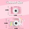 Goopow Kids Camera Toys for 3-8 Year Old Girls Boys,Children Digital Video Camcorder Camera with Cartoon Soft Cover, Best Chritmas Birthday Festival Gift for Kids - 32G SD Card Included view 2