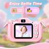 Goopow Kids Camera Toys for 3-8 Year Old Girls Boys,Children Digital Video Camcorder Camera with Cartoon Soft Cover, Best Chritmas Birthday Festival Gift for Kids - 32G SD Card Included view 4