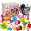uToyz Kitchenware Playset  83pcs Toddler Play Food Sets for Kids Kitchen Playset, Mini Toddler Cooking Set with Play Kitchen Accessories & Toy Food, Cooking Toys with Toy Pots & Pans for Kids Ages 3+ view 1