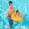 Bestway Swim Safe ABC WonderSplash Round 3-Ring Inflatable Baby Boat view 2