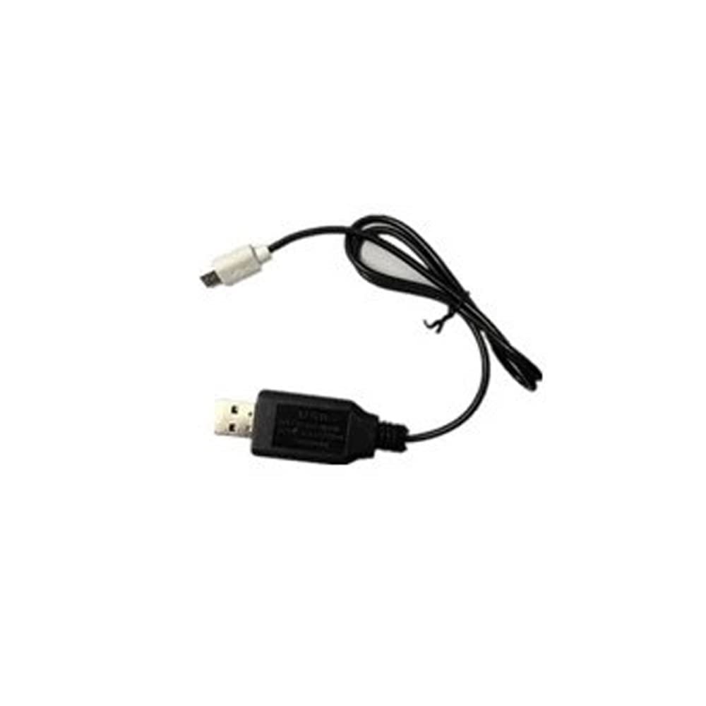 DKNTZO for 4D F3 Battery with Charger, 4D-F3 RC Drone Accessory 7.4V 2000mAh Battery Flight 23-25 Minut USB Charging Cable Battery Charger Spare Part (Color : 1PCS Charger)