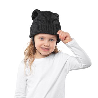 Ribcap Lenny Anthracite Kids | Soft Protective Helmet for Epilepsy & Falls
