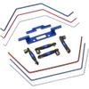 ShareGoo RC Sway Bar Kit Front & Rear Anti-Roll Bar Wide Sway Bar Compatible with 1/10 Traxxas Slash 2WD RC Car view 2