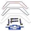 ShareGoo RC Sway Bar Kit Front & Rear Anti-Roll Bar Wide Sway Bar Compatible with 1/10 Traxxas Slash 2WD RC Car view 4