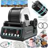 K1 Pro Professional Cutting-Edge Brushless Motor Advanced Rock Tumbler Polisher Kit, Large 2.5Lb Barrel with 3-Speed & 9-Day Timer, Includes All Accessories, Ideal Gift for Adults & Collectors view 1