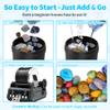 K1 Pro Professional Cutting-Edge Brushless Motor Advanced Rock Tumbler Polisher Kit, Large 2.5Lb Barrel with 3-Speed & 9-Day Timer, Includes All Accessories, Ideal Gift for Adults & Collectors view 4