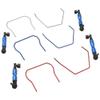 ShareGoo Front & Rear Sway Bar Kit Anti-Roll Bar Set Upgrade Parts Compatible with Traxxas 4X4 Slash Stampede Rustler Rally 1/10 RC Car view 3
