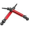 2Pcs ShareGoo Rear CVD Steel Drive Shaft Transmission Axle Compatible with Horizon Ecx 1/10 2WD Ruckus Axe Brutus Circuit Crush K&N Torment 1/10 RC Car (Red) view 4