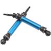 2Pcs ShareGoo Rear CVD Steel Drive Shaft Transmission Axle Compatible with Horizon Ecx 1/10 2WD Ruckus Axe Brutus Circuit Crush K&N Torment 1/10 RC Car (Sky Blue) view 4