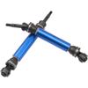 2Pcs ShareGoo Rear CVD Steel Drive Shaft Transmission Axle Compatible with Horizon Ecx 1/10 2WD Ruckus Axe Brutus Circuit Crush K&N Torment 1/10 RC Car (Dark Blue) view 4