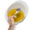 Kickstand One-Handed Adjustable Bowl | Bowl for Securing Individuals with Eating with One Hand | Microwave, Dishwasher Safe, Stackable, 1 Pack White view 1