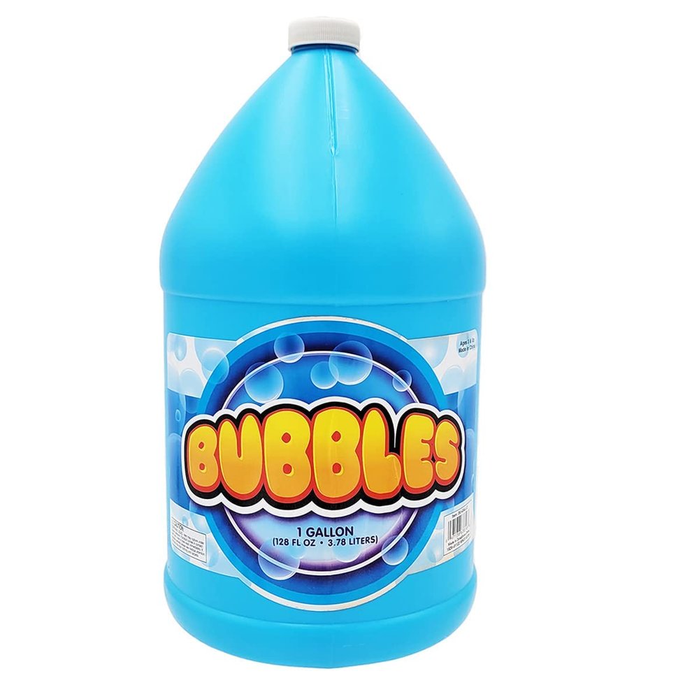 Chochkees Concentrated Bubble Solution Refill for Bubbles Toys, Up to 2.5 Gallon, Non-Toxic Large 128oz Concentrated Liquid for Bubble Machine, Bubble Guns, Wands, Bubble Lawn Mower and More