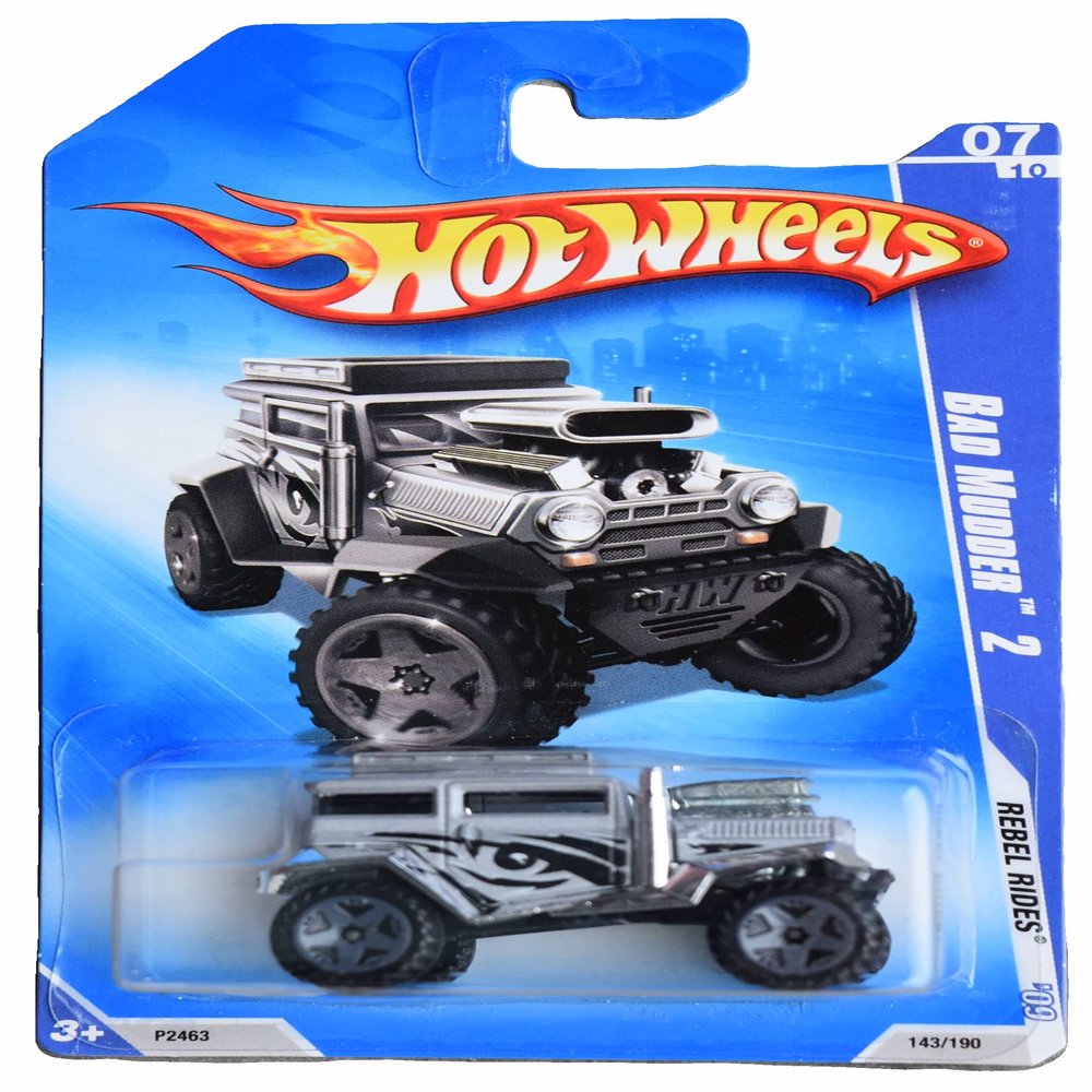 Hot Wheels Bad Mudder 2, '09 Rebel Rides 7/10