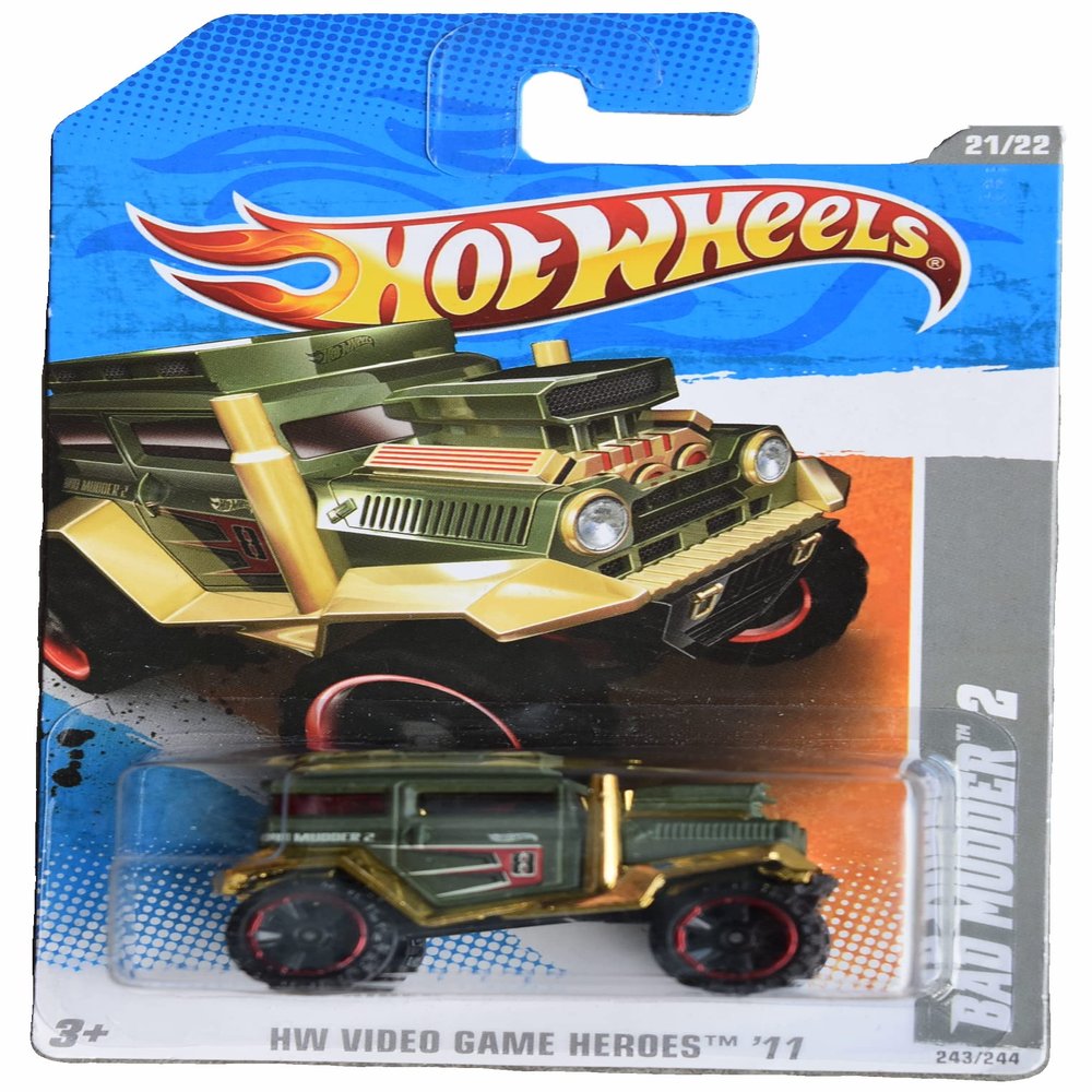 Hot Wheels Bad Mudder 2, Video Game Heroes '11 21/22