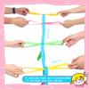 Jexine 4 Pack Children's Walking Ropes with 12 Handles Colorful Outdoor Safety Line for Toddlers Kids Preschool Daycare School Kindergarten Baby, up to 12 Children 2 Teachers(Classic Color) view 2