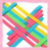 Jexine 4 Pack Children's Walking Ropes with 12 Handles Colorful Outdoor Safety Line for Toddlers Kids Preschool Daycare School Kindergarten Baby, up to 12 Children 2 Teachers(Classic Color) view 3