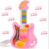 Kids Guitar, Electric Toddler Baby Music Toys for Ages 2-4 with Piano Mode Strap and Lights Child Musical Instruments Ideal for 2+ Year Old Girls Boys Birthday view 1