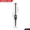RCAWD Front Driveshaft Set U-Joint for 1/8 Losi LMT Upgrades, 4X4 Solid Axle Monster Truck #LOS04021, #LOS04022, Universal Drive Shafts Parts for #LOS242048 Black view 3
