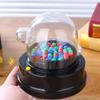 Toddmomy Electric Shake Lucky Ball Machine Plastic Mini Bingo Game Machine Party Favors for Family/Kids/Adults Halloween Christmas Birthday Entertainment view 3