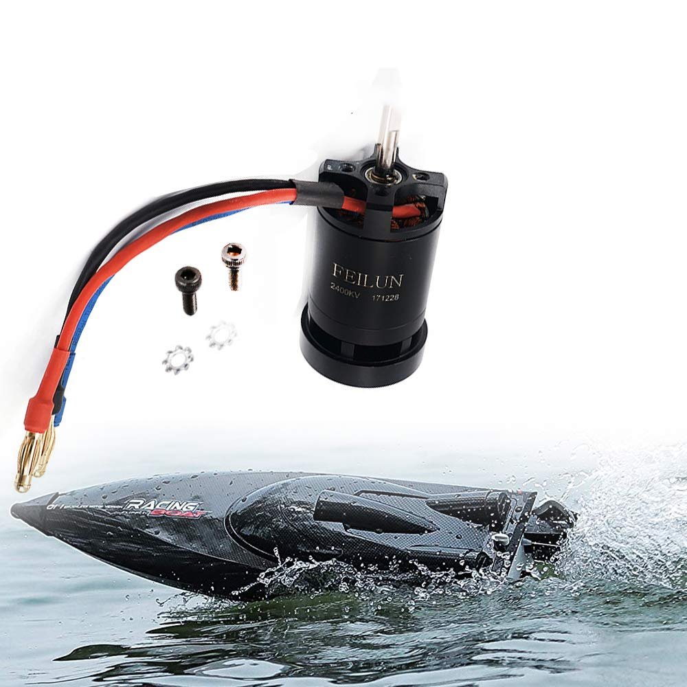 Ssccgym Replacement Parts Battery Accessories Apply in Feilun ft011 Brushless Remote Control Speed Boat (Motor)