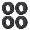 RC-Hub 4pcs Wheels Tires 22mm Rubber Tires with Foam for 1/14 Tamiya Tractor Truck Trailer RC Crawler Car view 2