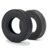 RC-Hub 4pcs Wheels Tires 22mm Rubber Tires with Foam for 1/14 Tamiya Tractor Truck Trailer RC Crawler Car view 4