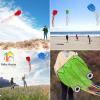 3 PK Octopus Kite, 3D Kite Long Tail Easy Flyer Kite Beach Kites People Adults Gift 3 Colors Kite for Kids Easy To Fly, Volleyball Net, Professional Volleyball Net, Portable Volleyball Replacement Net view 2