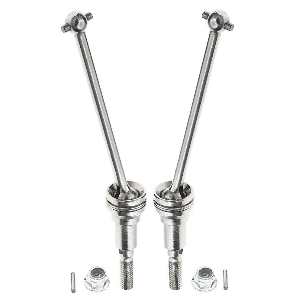 kingsea Metal Aluminum Drive Shaft, M16105 RC Front Drive Shaft Compatible with HAIBOXING1/16 16889 16889A S1601 RC Cars Trucks (Front Drive Shaft)