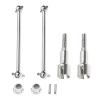kingsea Metal Aluminum Drive Shaft, M16105 RC Rear Drive Shaft Compatible with HAIBOXING 1/16 16889 16889A S1601 RC Cars Trucks view 1