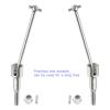 kingsea Metal Aluminum Drive Shaft, M16105 RC Rear Drive Shaft Compatible with HAIBOXING 1/16 16889 16889A S1601 RC Cars Trucks view 3
