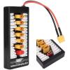 HTLNUZD XT60 Multi 2S-6S Lipo Battery Balanced Plug Parallel Charging Board / 4mm Bullet Banana XT30U Connector Plug for B6AC A6 720i RC Battery Charger (XT60 Plug) view 3