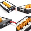 HTLNUZD XT60 Multi 2S-6S Lipo Battery Balanced Plug Parallel Charging Board / 4mm Bullet Banana XT30U Connector Plug for B6AC A6 720i RC Battery Charger (XT60 Plug) view 4