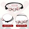 32PCS Baseball Party Favors, 16PCS Baseball Gift Bags and 16PCS Baseball Charms, Baseball Party Decorations Baseball Birthday Party Supplies Goodie Bags Adjustable Sport Gifts for Teams view 3