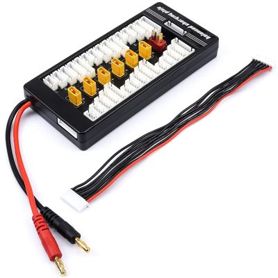 HTLNUZD XT60 Multi 2S-6S Lipo Battery Balanced Plug Parallel Charging Board / 4mm Bullet Banana XT30U Connector Plug for B6AC A6 720i RC Battery Charger (XT30U Plug)