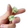 2 Pcs Romantic Fun Dice for Couples Naughty, Acrylic Dice Game for Adults Naughty Dice with Action Instructions, 36 Ways to Play Couples Dice Games Choices for Newlyweds Wedding (Noctilucent Green) view 4