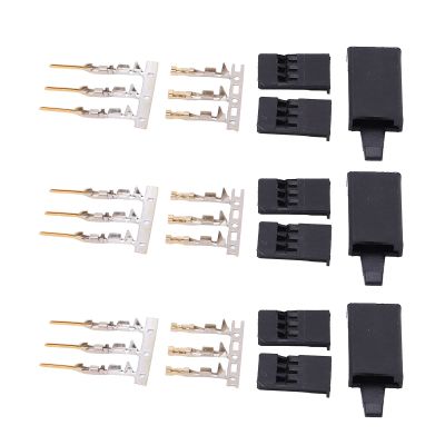 Servo Connector Male Female Connectors Gold Plated Connectors Servo Connector Excellent 3 Pin For Model Aircraft Parts