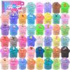 45 Pack Mini Butter Slime Kit, Scented Slime Party Favor Gifts, Soft & Non-Sticky, DIY Putty Toys for Kids, Stress Relief Toy, Classroom Reward for Girls Boys Easter Basket Stuffers view 1
