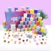 45 Pack Mini Butter Slime Kit, Scented Slime Party Favor Gifts, Soft & Non-Sticky, DIY Putty Toys for Kids, Stress Relief Toy, Classroom Reward for Girls Boys Easter Basket Stuffers view 2