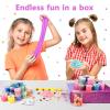 45 Pack Mini Butter Slime Kit, Scented Slime Party Favor Gifts, Soft & Non-Sticky, DIY Putty Toys for Kids, Stress Relief Toy, Classroom Reward for Girls Boys Easter Basket Stuffers view 4