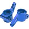 Vgoohobby Metal Rear Stub Axle Carriers, C-Hubs Caster Blocks, Steering Blocks Compatible with 1/10 Traxxas Slash 2WD Stampede 2WD Rustler 2WD Nitro Slash RC Car Upgrade Part #3752 3736 3632 (Blue) view 4