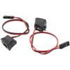 2Pcs Vgoohobby 4 LED Light Square Lamp Bumper LED Headlight 7V Compatible with Axial SCX10 90046 D90 Traxxas TRX4 Tamiya HSP HPI 1/10 RC Crawler view 2
