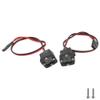 2Pcs Vgoohobby 4 LED Light Square Lamp Bumper LED Headlight 7V Compatible with Axial SCX10 90046 D90 Traxxas TRX4 Tamiya HSP HPI 1/10 RC Crawler view 4
